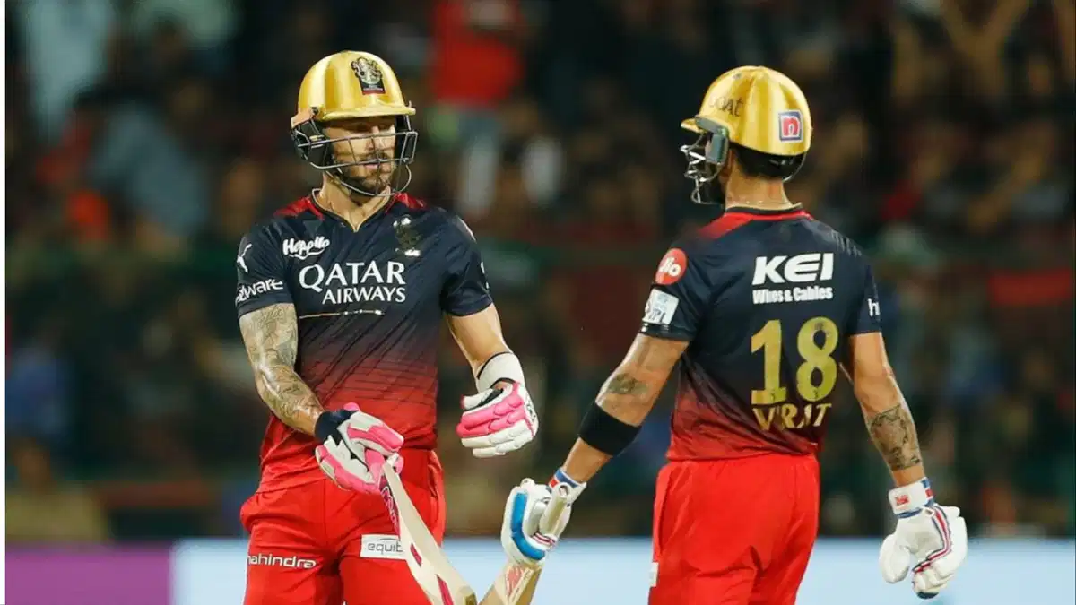 RCB vs KKR : बैंगलुरु ने कोलकाता को दिया 183 रन का टारगेट, विराट कोहली ने सबका दिल जीता 