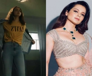 Kangana Ranaut ने फिर साधा दीपिका पादुकोण पर निशाना ! एक्ट्रेस के जींस विज्ञापन पर कही ये बात