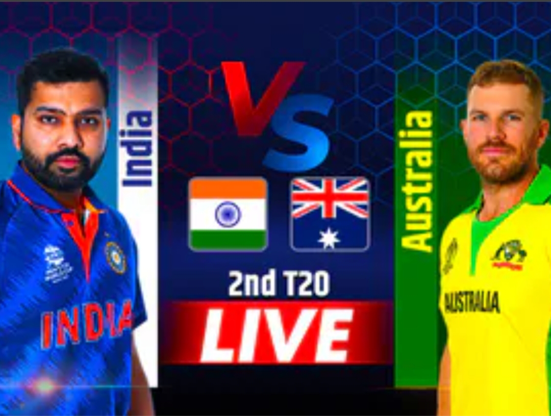 Ind vs Aus 2nd T20I Live: दूसरे टी20 का टॉस 9:15 बजे होगा, 8 ओवरों का मैच खेला जाएगा