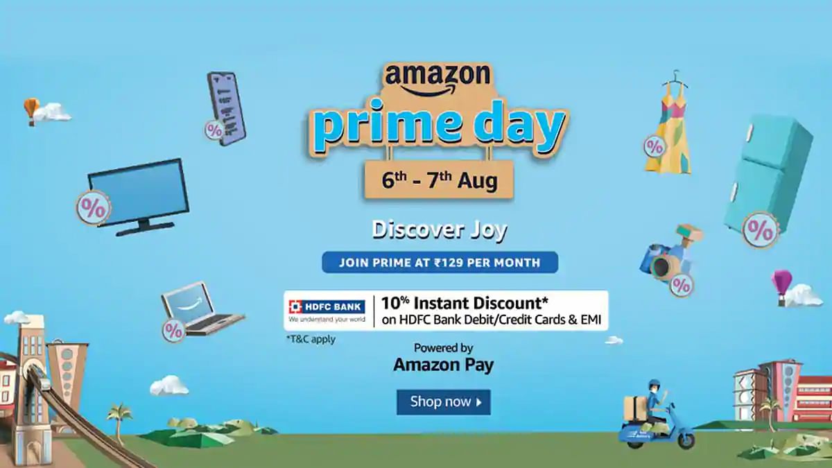 Amazon Prime Day Sale: स्मार्टफोन और TV पर मिलने वाली है 40% से 60% तक की छूट