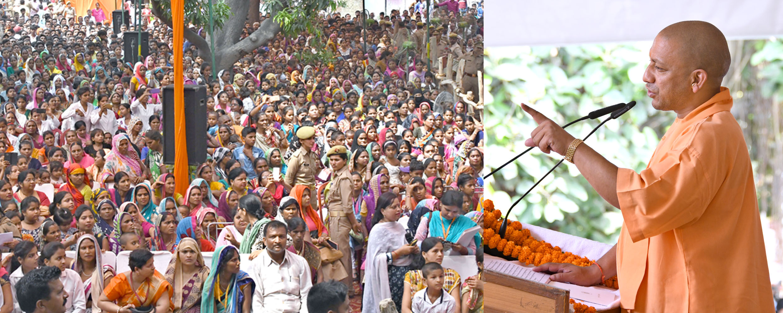 ग्राम प्रधानों को अपनी सकारात्मक सोच से  भेदभाव रहित ग्राम के विकास में अपना योगदान देना होगा:CM YOGI