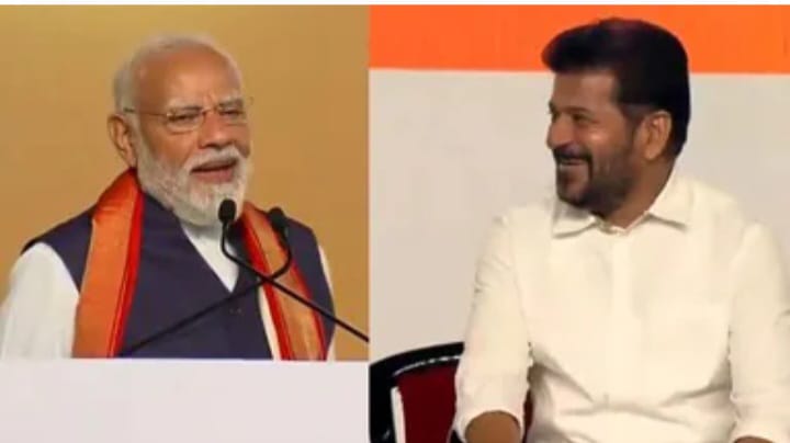 Modi’s Remark to Revanth Reddy Sparks Political Buzz