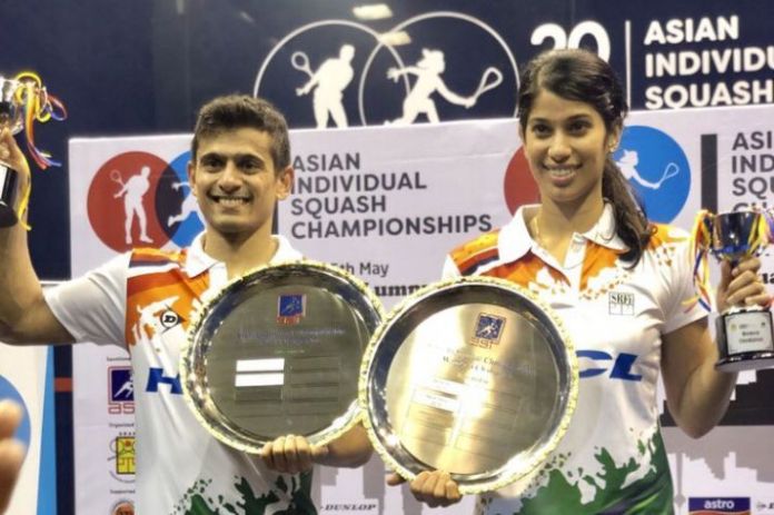 ASIAN SQUASH CHAMPIONSHIP: सौरव घोषाल और जोशना चिनप्पा ने जीती एशियाई स्कवॉश चैंपियनशिप