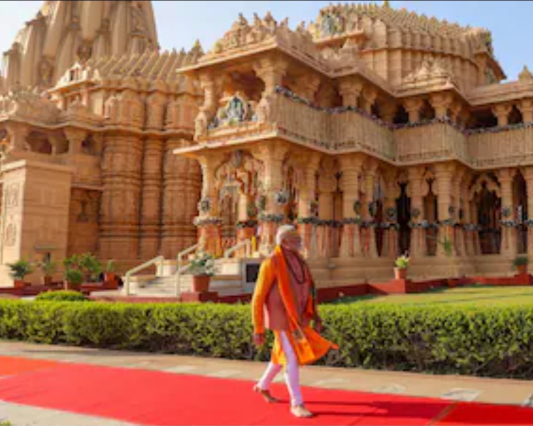 पुनर्निर्मित सोमनाथ मंदिर के उद्घाटन के 75 वर्ष पूरे,  PM  Modi अमृत महोत्सव में लेंगे भाग