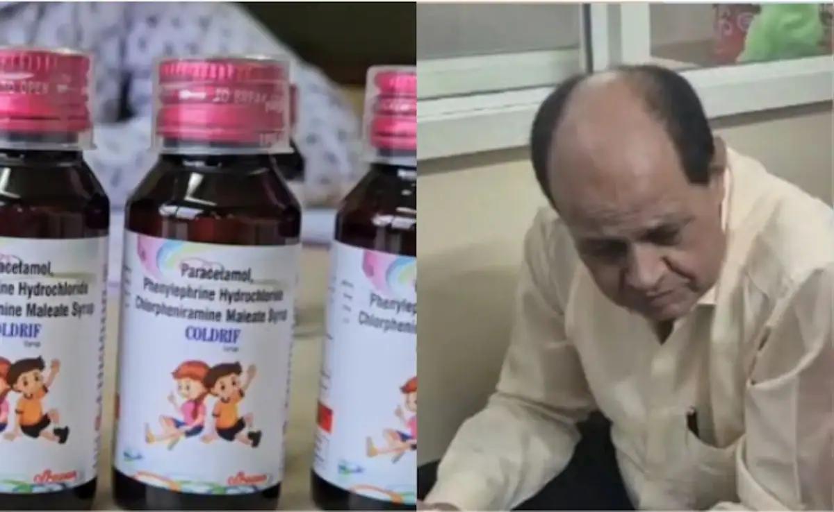 Madhya Pradesh Doctor Arrested After Deadly Cough Syrup Kills 11 Children