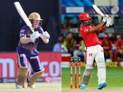 IPL 2020: KXIP vs KKR  Score Update, केकेआर के 2 लगातार विकेट गिरे