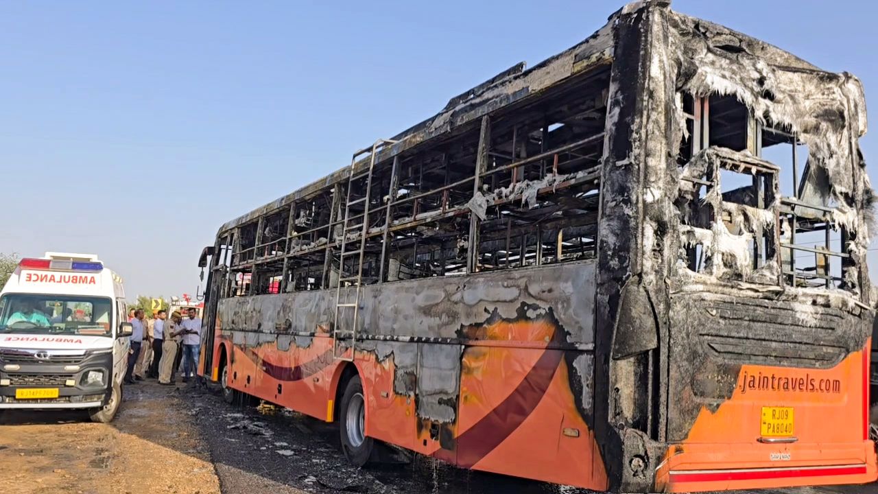 Jaisalmer Bus Fire Kills 20; PM Modi Announces Financial Aid for Victims