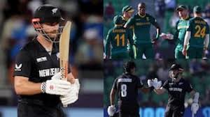  SA vs NZ: सेमीफाइनल में न्यूजीलैंड का धूम धड़ाका, बना डाले 362 रन; केन विलियमसन और रचिन रवींद्र का शतक