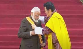 'Order of the Druk Gyalpo' PM मोदी को भूटान ने दिया अपना सर्वोच्च नागरिक सम्मान