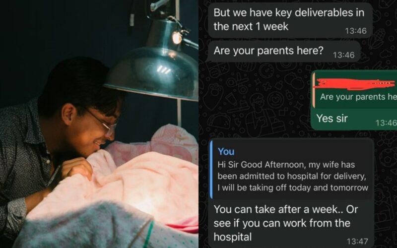Employee Says Manager Pressured Him to Work From Hospital While Wife Was in Labour: ‘The Worst Part? I Can’t Quit’