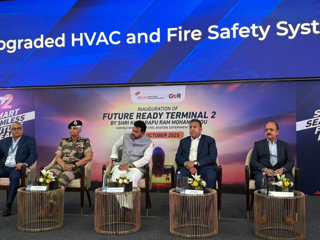 Delhi Airport’s Revamped Terminal 2 Set to Reopen on October 26, Inaugurated by Civil Aviation Minister
