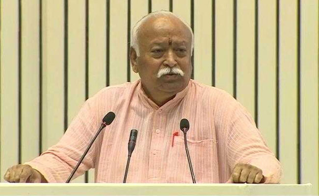 RSS से किसी की तुलना नहीं नहीं हो सकती:मोहन भगवत 