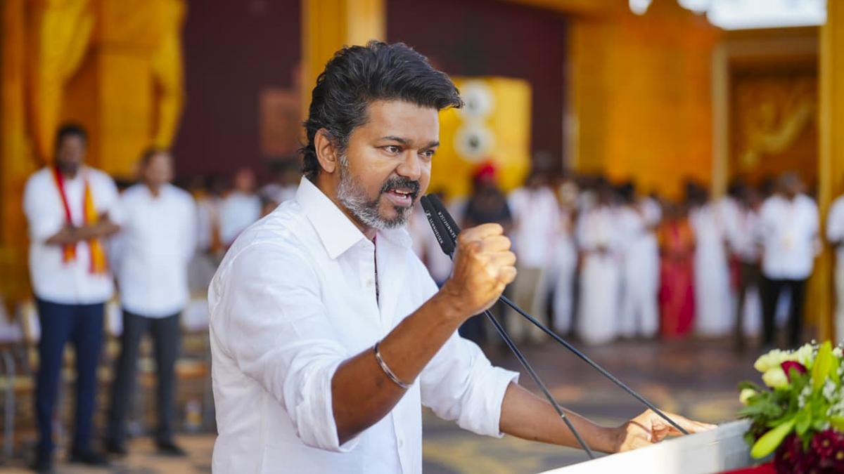 Vijay Launches First TVK Campaign in Puducherry Under Tight Security, after vellore incident