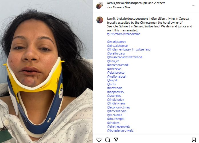 Indian-Origin Couple Alleges Racial Assault by Chinese Hotel Manager in Switzerland