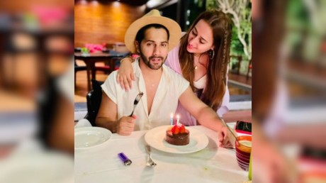 Varun Dhawan Birthday: ' 36 के हुए  वरुण धवन , पत्नी नताशा के साथ यूं मनाया अपना बर्थडे