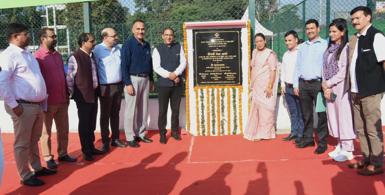 हॉकी के खिलाड़ियों को धामी सरकार की सौगात, खेल मंत्री ने किया हॉकी मैदान का शुभारंभ