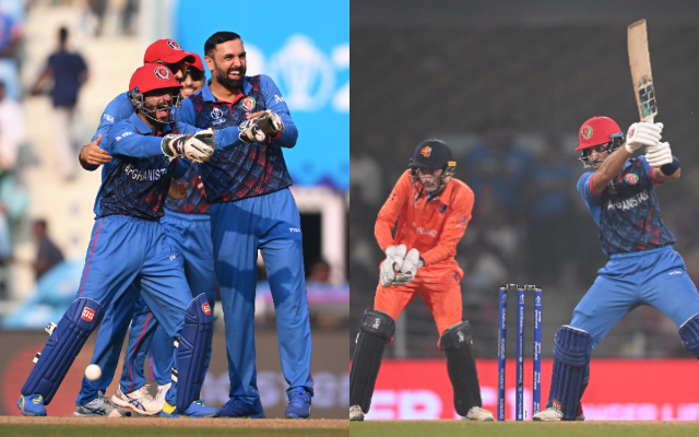 AFG vs NED / वर्ल्ड कप में अफगानिस्तान की लगातार तीसरी जीत- नीदरलैंड को 7 विकेट से हराया