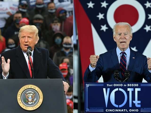 US Elections 2020 / ट्रंप को पीछे छोड़ जो बाइडेन को अब तक मिल चुके है 264 इलेक्टोरल वोट